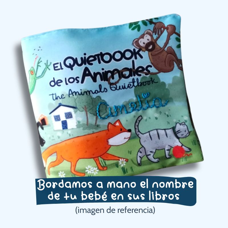 Libro bordado Animales