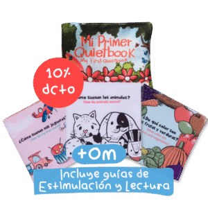 combo libros en tela para bebés
